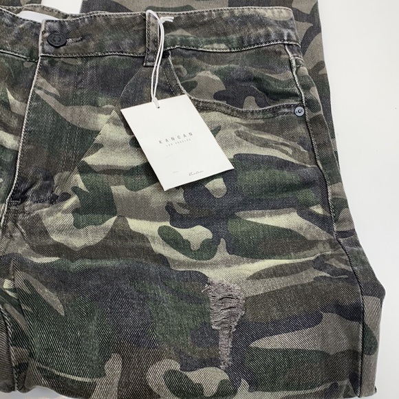 KanCan Wilder Camo High Rise Boyfriend Jeans - Picture 6 of 11
